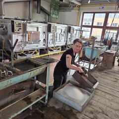 Irena Czepcová - designérka - sklářka