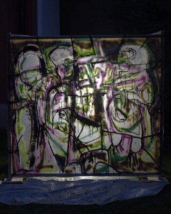 Laca Garaje obraz – Hledání Santiniho tónu