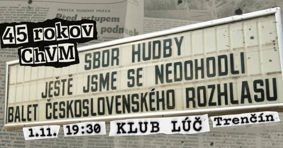 Koncerty v Brně a Trenčíně