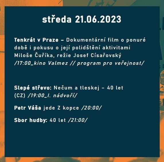 Program 21.6.2023