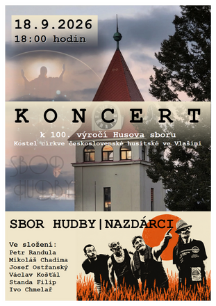 Koncerty 18.9.2026 a 19.9.2026 Koncerty 18.9.2026 a 19.9.2026